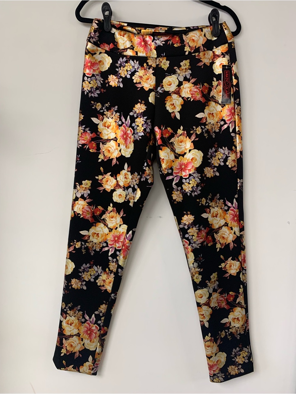 NWT Krazy Larry Floral Pants